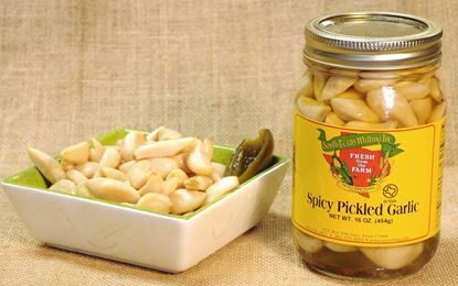 Picture of Spicy Pickled Garlic